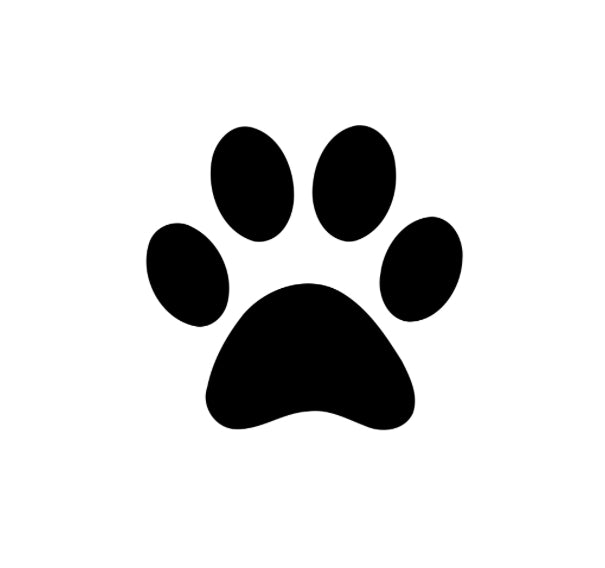 Paw Print Decal