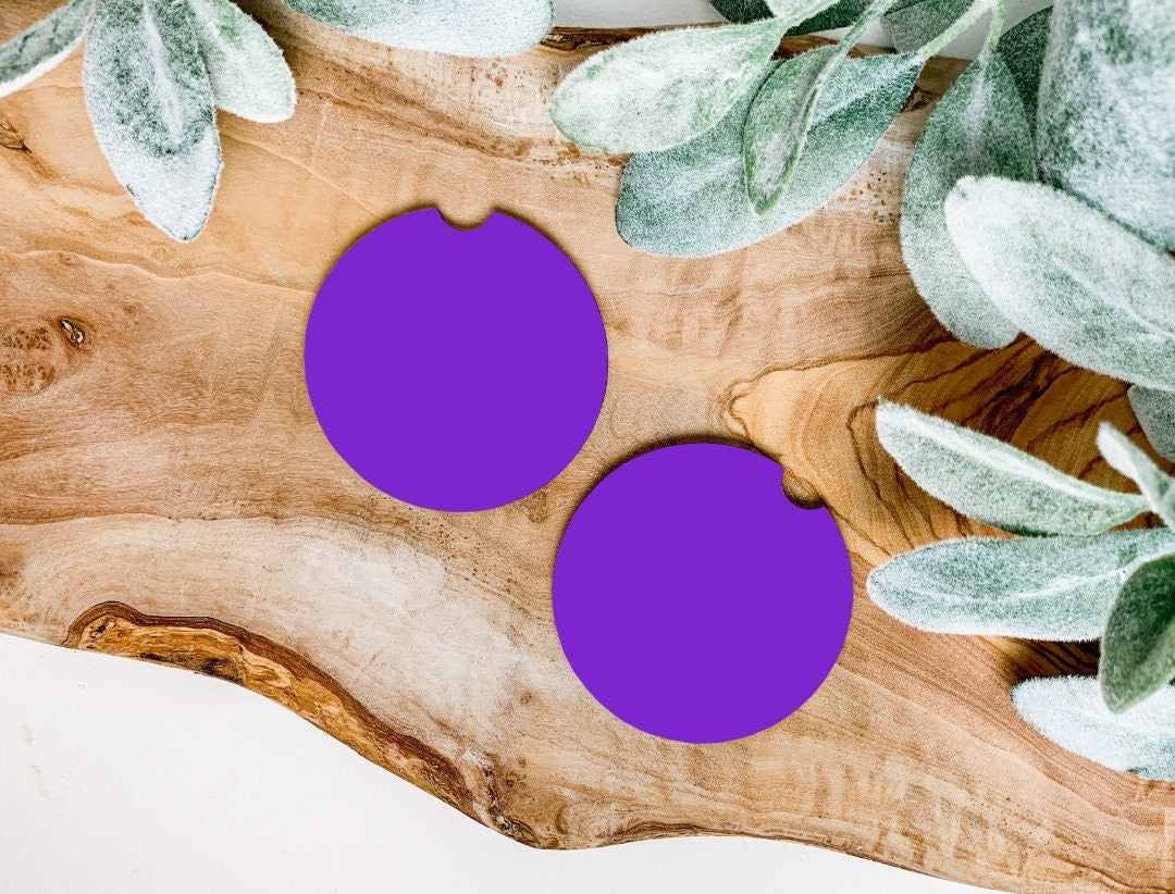 Color Car Coasters ~ Premade