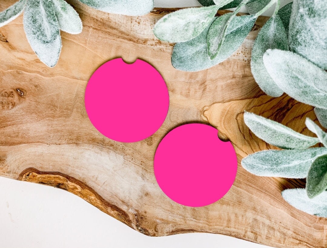 Color Car Coasters ~ Premade