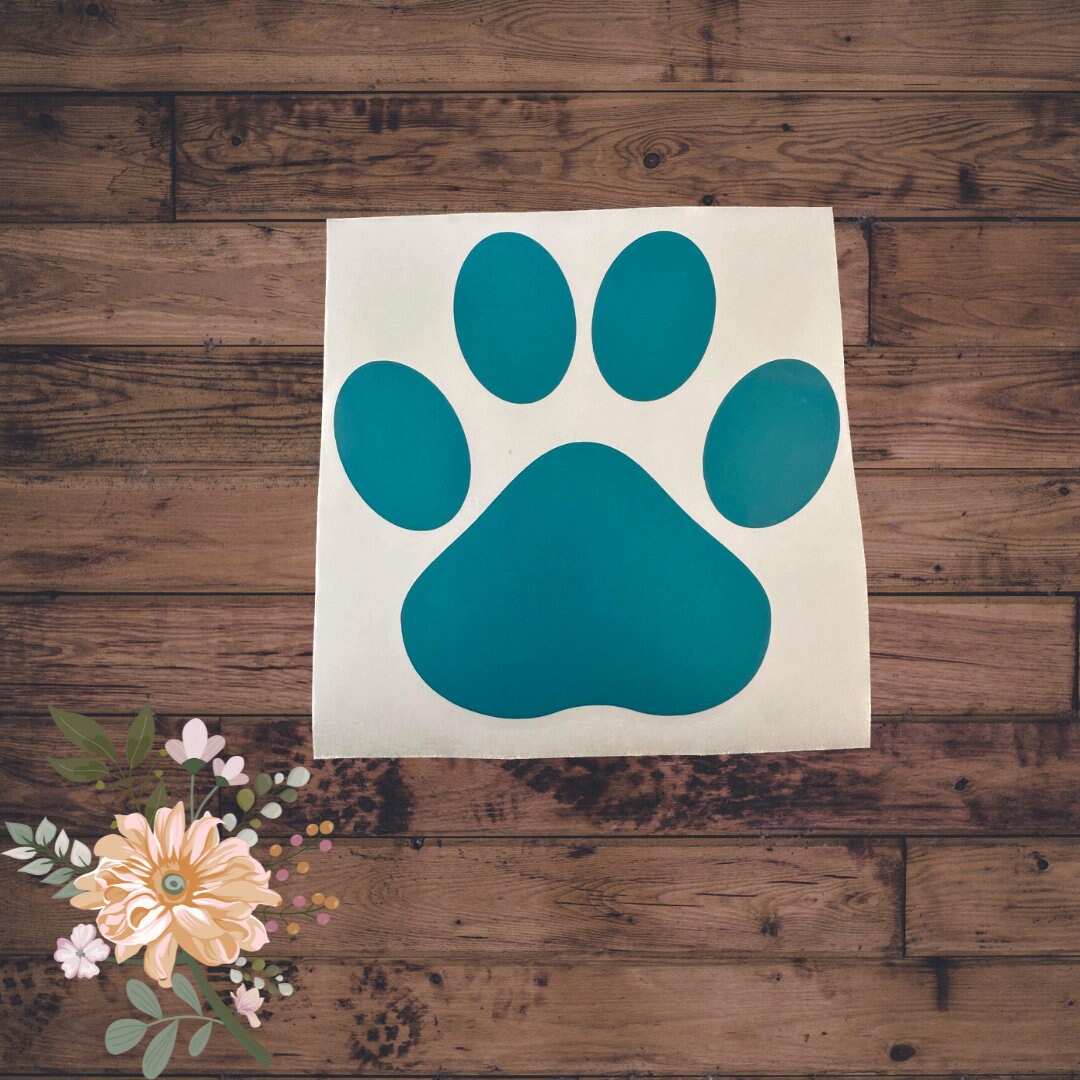 Paw Print Decal
