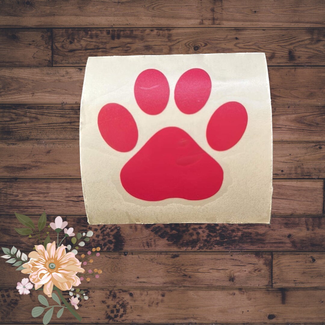 Paw Print Decal