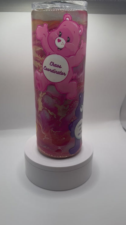 20oz Skinny Swear Bears Tumbler